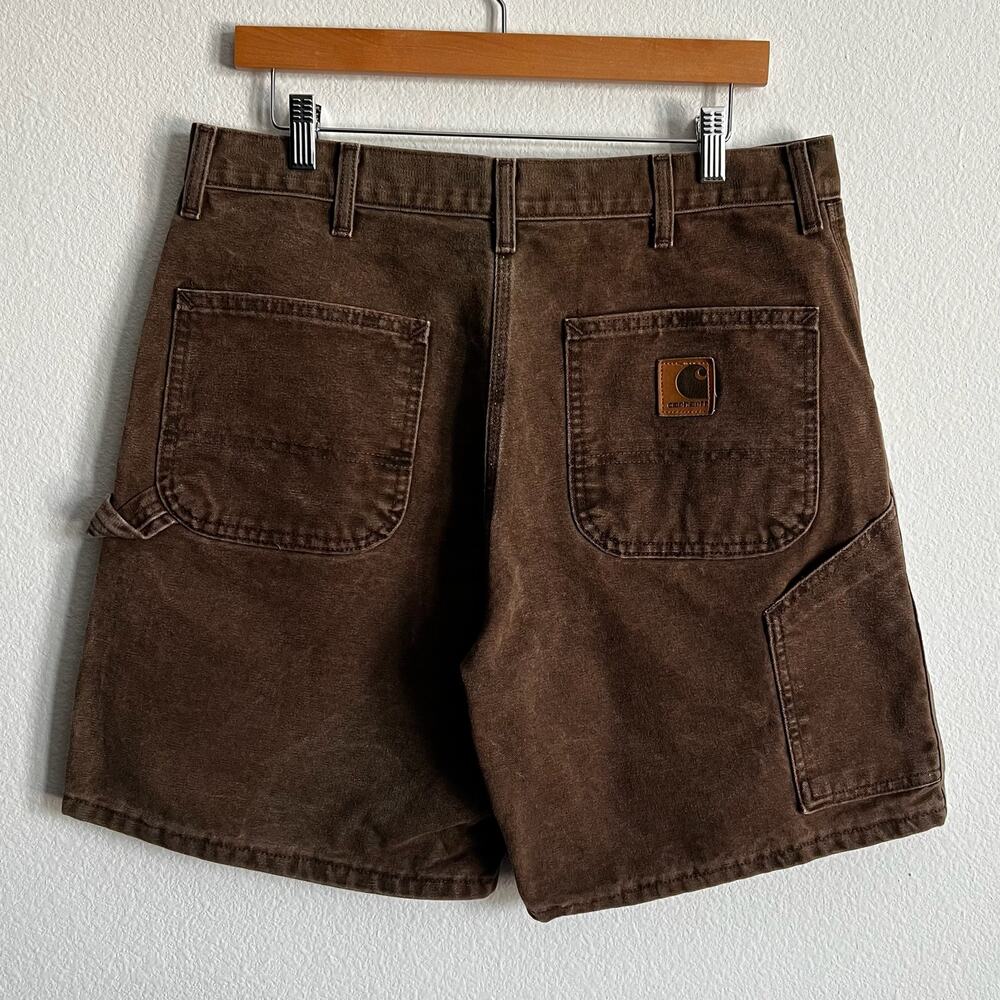 Carhartt B25 CHT brown work wear carpenter shorts